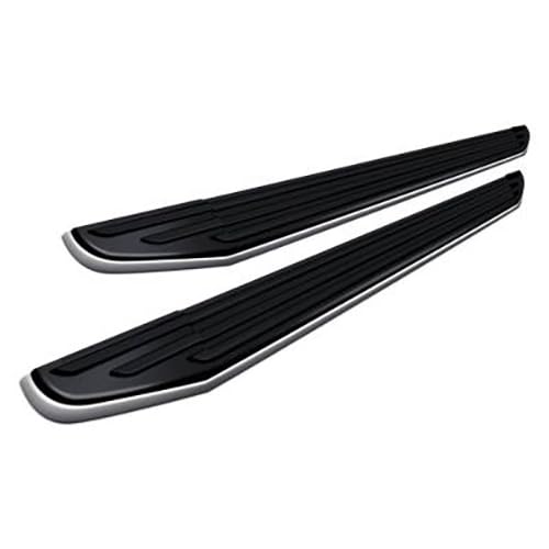 Premium Black Horse Running Boards Compatible with 2019-2024 Subaru Forester-PR-S0169 Black