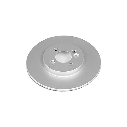 Evolution Power Stop EBR855EVC front Genuine Geomet® Coated Brake Rotor For Mini Cooper 2007-2016 [Model Specific]
