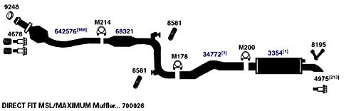 Exhaust Tail Pipe AP Exhaust Products 34772