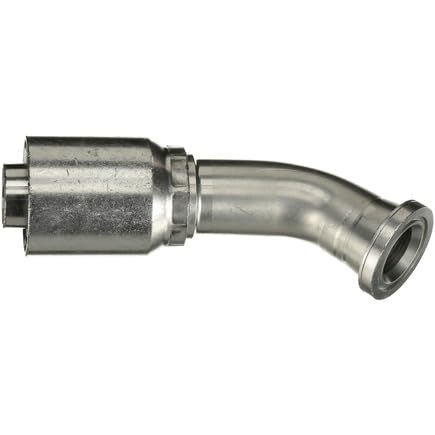 GlobalSpiral Series Gates MAX Pressure Couplings, Code 62 O-Ring Flange Heavy, 45 Degree Bent Tube, 2" ID 32GSM-32FLH45-063