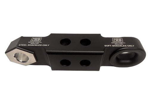 Dual-Sided Hydra Hitch – Recovery Hitch | Soft & Steel Shackle Compatible | 2" Receiver | 7075 Aircraft-Grade Aluminum | Rated 15,000 lbs. Per Side