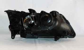 Left Headlight Assembly TYC Compatible with 2003-2007 Saab 9-3