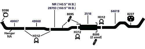 Exhaust Pipe AP Exhaust 48667