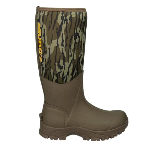 Muddy Outdoors MTX Men's 17" Rubber Boots Mossy Oak Bottomland 8 D