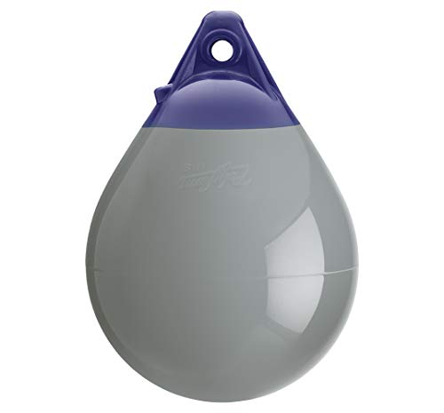 8" X 11.5" Polyform Buoy- Grey 0 Series