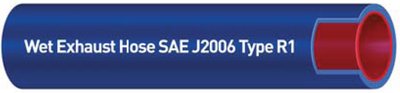 Blue Nautiflex Silicone Exhaust Hose Series 202 OD 3.862 in.