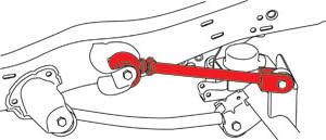 Adjustable Right Front Upper Arm