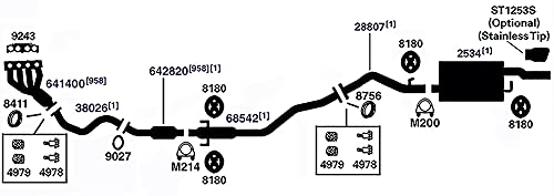Catalytic Converter Gasket AP Exhaust Products 9243