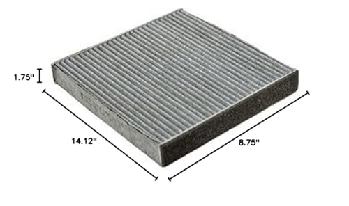 24511 WIX Filters Cabin Air Panel, Pack of 1