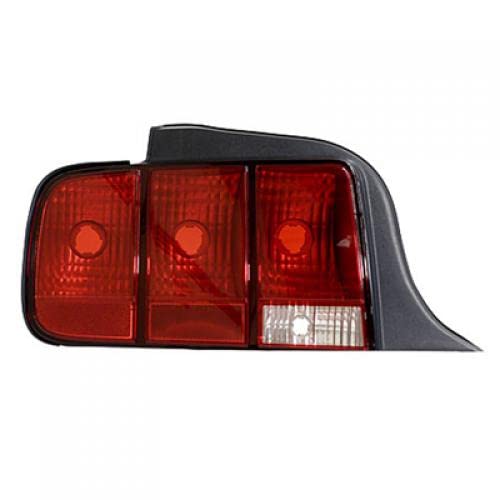 Go-Parts - Left (Driver) Tail Light Rear Lamp for 2005-2009 Ford Mustang - (CAPA Certified) Coupe Replacement FO2800191C FO2800191C 2006 2007 2008
