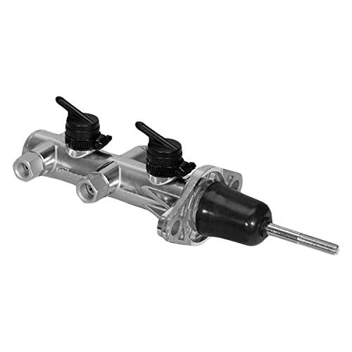 M/C Tandem Kit w L/H Brkt & Prop Valve - 1" Bore,Ball Burnished-W/Pushrod Remote