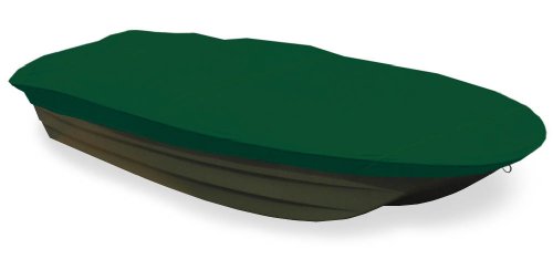 Trailerite Taylor Made Products Semi-Custom Boat Cover for Molded Bass Fishing Boats with Outboard Motor - Includes Motor Hood, Multiple Sizes and Colors