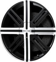 KMC 18X7 KM675 5X120 S-BLK MACH 35MM - KM67587049735