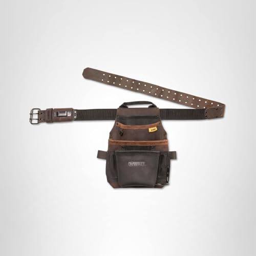 Leather DEWALT Pouch W/Belt