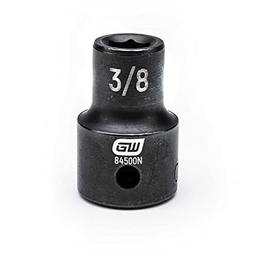 39 Pc. GEARWRENCH 1/2" Drive 6 Pt. Impact Socket Set, Standard & Deep, SAE - 84947N, Black