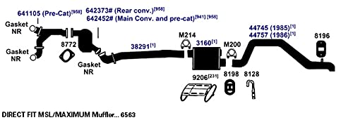 Exhaust Tail Pipe AP Exhaust Products 44757