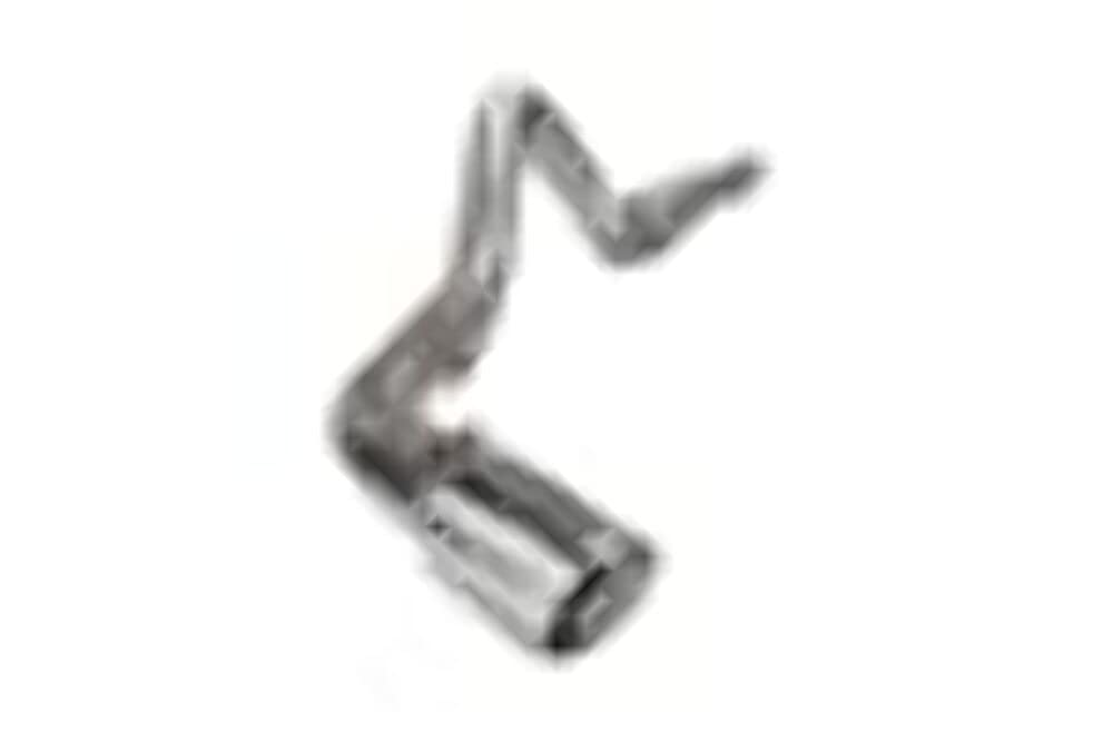 Competitor Series Carven 2019+ Chevy Silverado 1500 ONLY (DC Std/CCSB 5.7ft) CB Sgl Tip - Polished