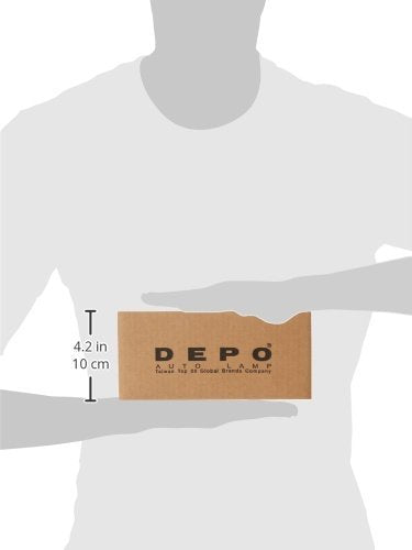 Replacement DEPO 332-1928R-US Passenger Side Tail Light Assembly
