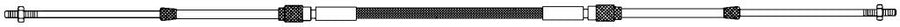 Mach Zero Uflex Control Cable, 11' MC0X11