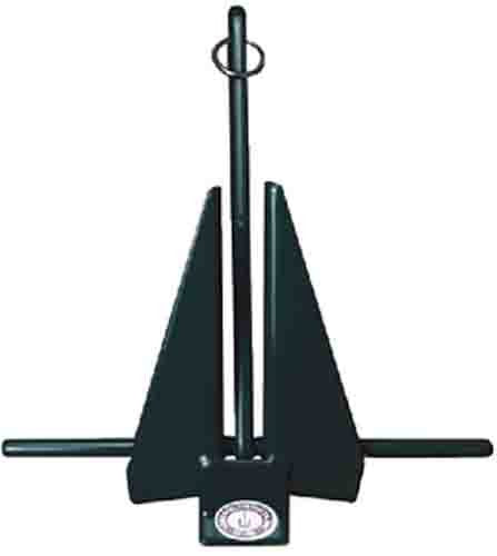 Fluke-Type Greenfield Slip Ring Anchor PVC Coated
