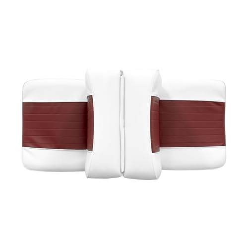 8WD707P-1-925 Wise Deluxe Lounge Seat (White/Red)
