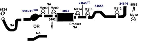 Exhaust AP Products Muffler 3068