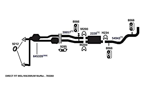 700260 AP Exhaust Products Muffler