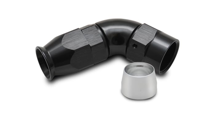 60 Degree Vibrant High Flow Hose End Fitting for PTFE Lined Hose -12AN (28612)