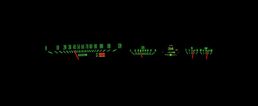 Dakota Digital Compatible with RTX-64C-IMP-X 1964 Chevy Impala Retrotech Gauge Instrument System