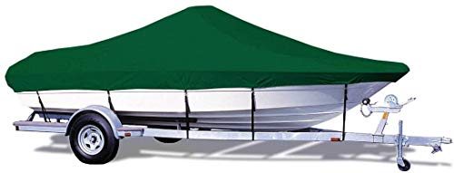 Trailerite Taylor Made Products Semi-Custom Boat Cover for Bay Boats with Outboard Motor, Multiple Sizes and Colors