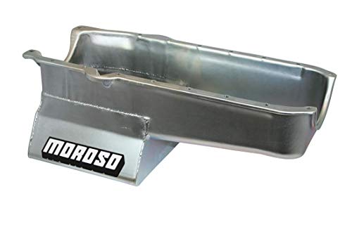 8.25" Moroso Oil Pan for Chevy Small-Block Engines with Passenger-Side Dipstick