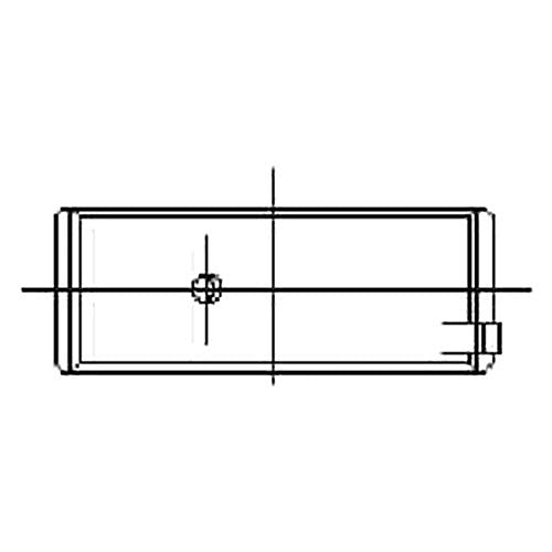 ACL Oversized 4B1780H-.25 High Performance Rod Bearing Set for Toyota, 0.25mm