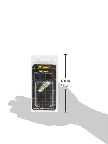 HOSE END ENDURA, # 3 STRAIGHT