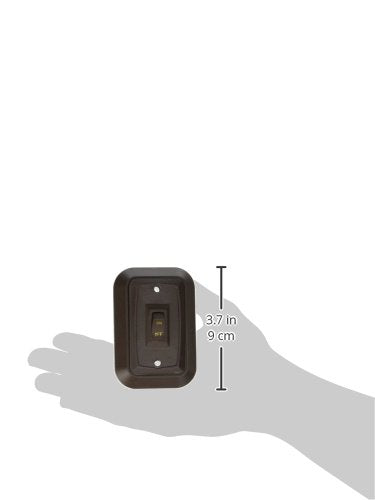 Wall Plate Switch RV Designer Collection S651 Single On/Off, 3.53 inches x 2.39 inches