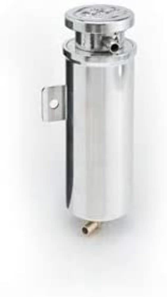 Radiators Be Cool 71058 Aluminum Recovery Tank with Filler Neck & Cap