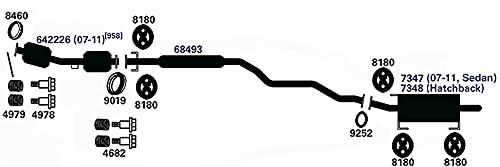 Exhaust Pipe AP Exhaust 68493