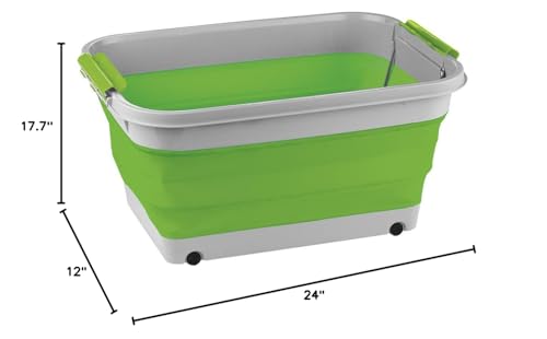 IM4x4 Ironman 4x4 Collapsible Storage Tub with Lid - 45L