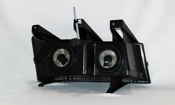 Left TYC Headlight Assembly Compatible with 2004-2012 Chevrolet Colorado