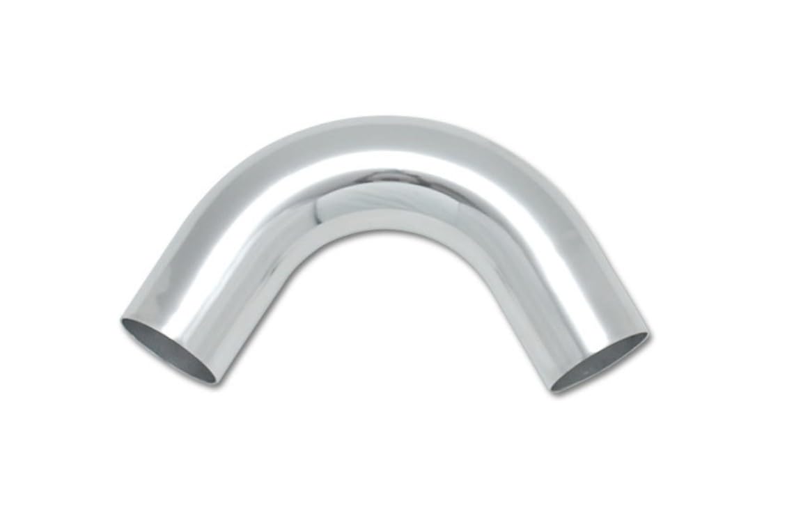 Aluminum 2.5in O.D. 120 Degree Bend - Polished