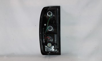 Right TYC Tail Light Assembly Compatible with 2000-2001 Nissan Frontier