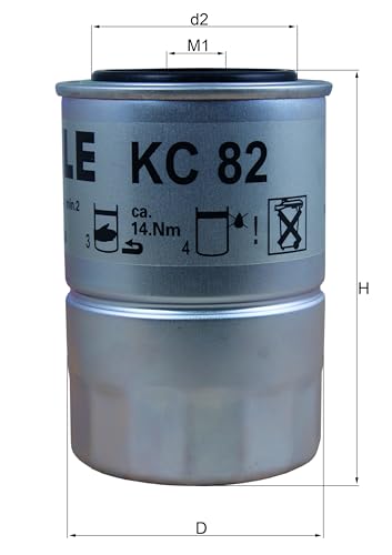 KC 82 MAHLE Original Spin-On Fuel Filter
