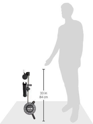 Depthmaster Scotty #1050MP Manual Downrigger, Display Packed w/ Rod Holder & Clamp Mount,Black