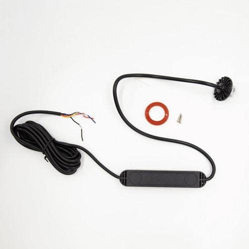 Heise 1 Inch Hidden Strobe White Marker Lights - 9 Led