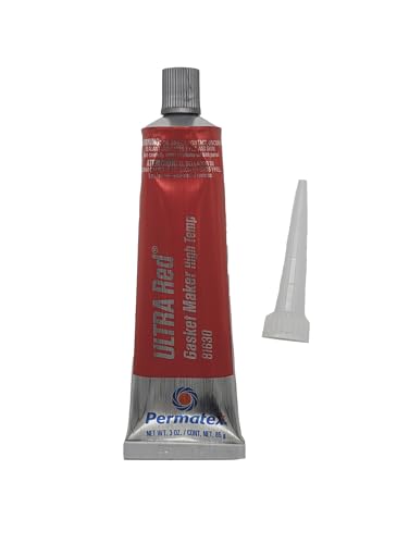 Ultra Red Permatex High Temperature Gasket Maker, 3 oz