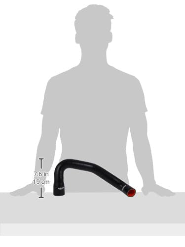 Mishimoto Silicone Water Hose Kit MMHOSE-WR6-97BK Fits Jeep Wrangler 6Cyl 1997-2006 Black