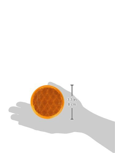 Amber Peterson Manufacturing v475a 3-3/16" Round Reflector