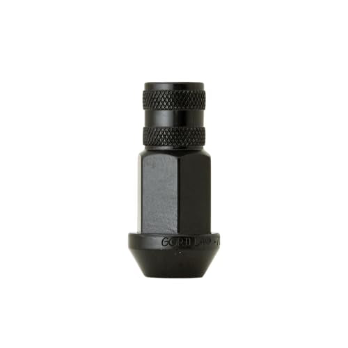 Gorilla 44038BK Automotive Bulge Oe Alum Lug 3/4" 12-1.50 Blk Bulk
