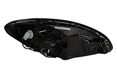 Left TYC Headlight Assembly Compatible with 2000-2007 Ford Taurus