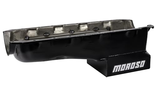 Oil Pan Moroso 20408 with Flat Sides and Windage Tray for Chevy Big-Block Engines
