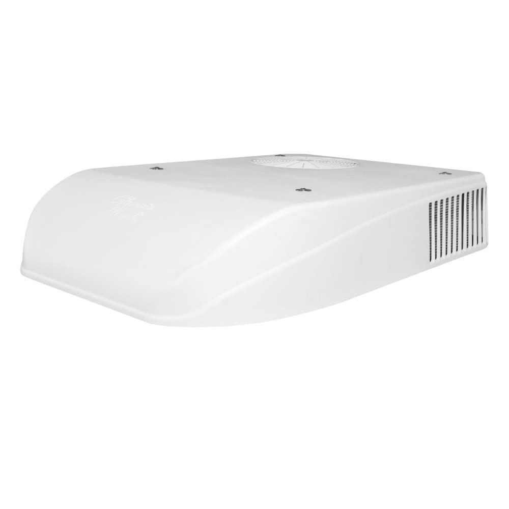 MACH 8 Plus Air Conditioner Coleman-Mach 47004-076 with Heat Pump - Wood Skid, 15,000 BTU, Arctic White